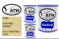 Preview: Saab, Gold Mist Metallic, 51U / WA316N / GAO: 1L Lackdose + 1L Klarlack + 500ml Härter - Set, von ATW Autoteile West.